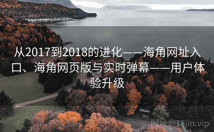 从2017到2018的进化——海角网址入口、海角网页版与实时弹幕——用户体验升级