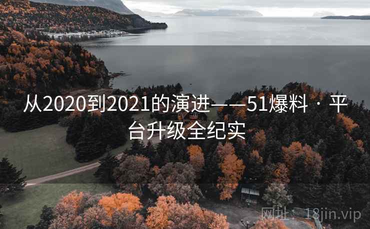 从2020到2021的演进——51爆料 · 平台升级全纪实